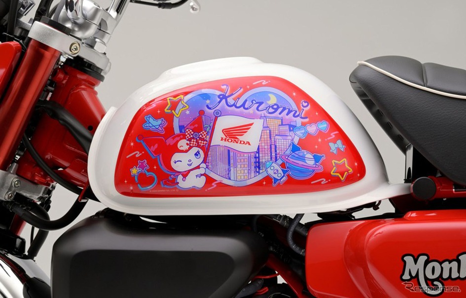 Honda × Kuromi モンキー125用タンクサイドパネル