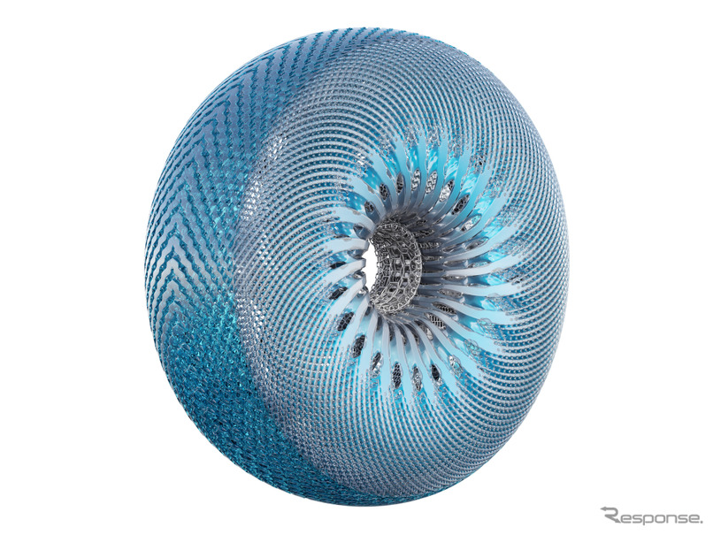 ハンコックの3Dプリンター製タイヤ