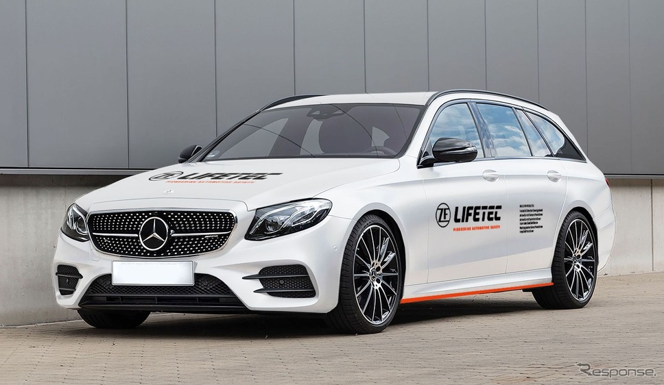乗員監視技術に基づくアダプティブ・リストレイント・システムを搭載したZFのデモ車両