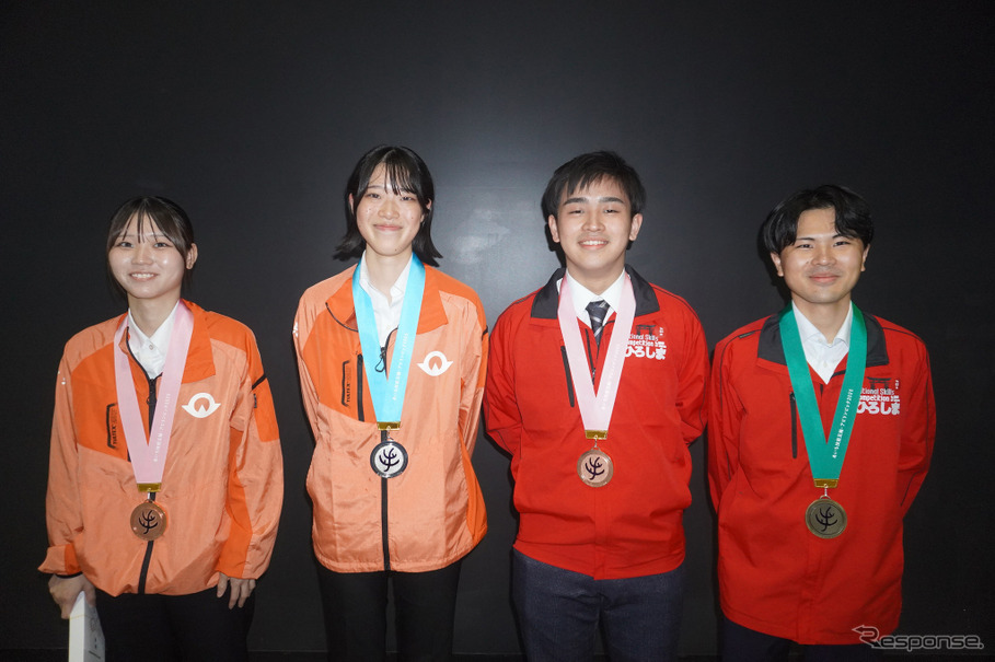 マツダが技能五輪全国大会で4名入賞