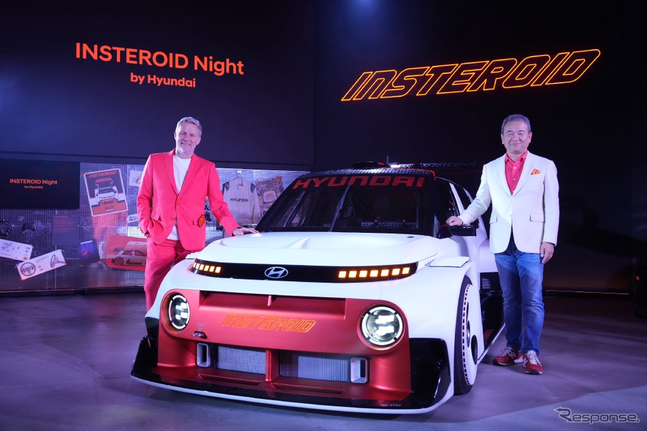 ヒョンデ『INSTEROID（インスタロイド）』の日本初公開イベント