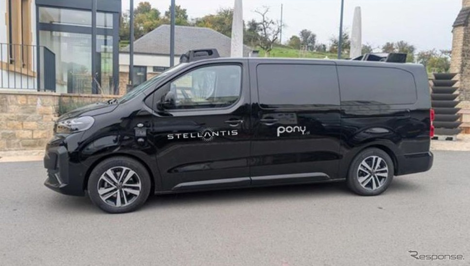 ステランティスが中国Pony.aiと提携し欧州でレベル4自動運転車を共同開発