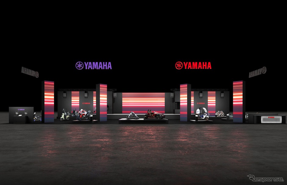ヤマハ発動機のブースイメージ