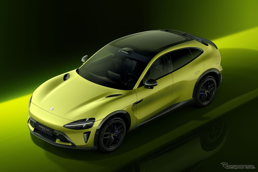 Xiaomiの新しい自動車カラー「Buttercup Yellow」