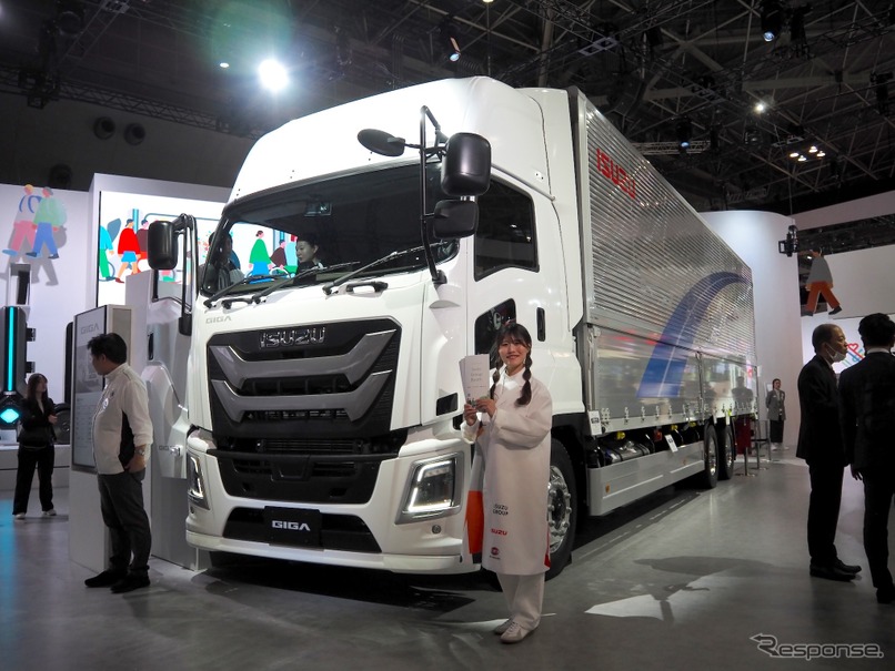いすゞ『ギガ』の改良モデル（ジャパンモビリティショー2025）