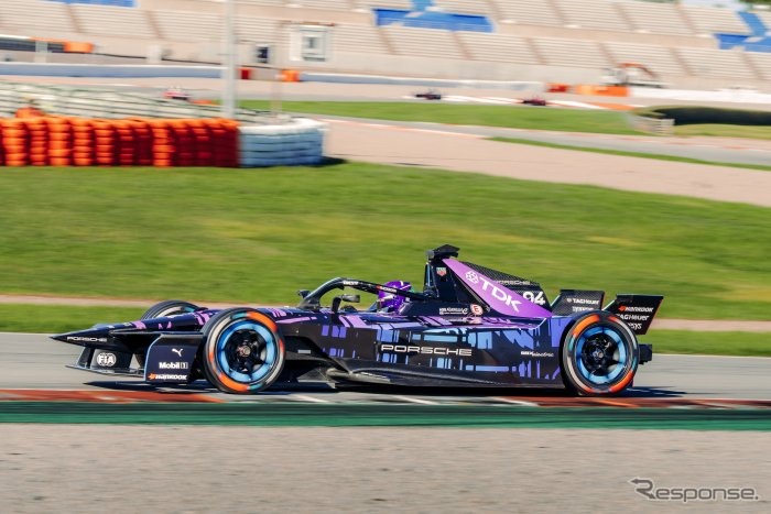 ポルシェのフォーミュラEマシン「99Xエレクトリック」