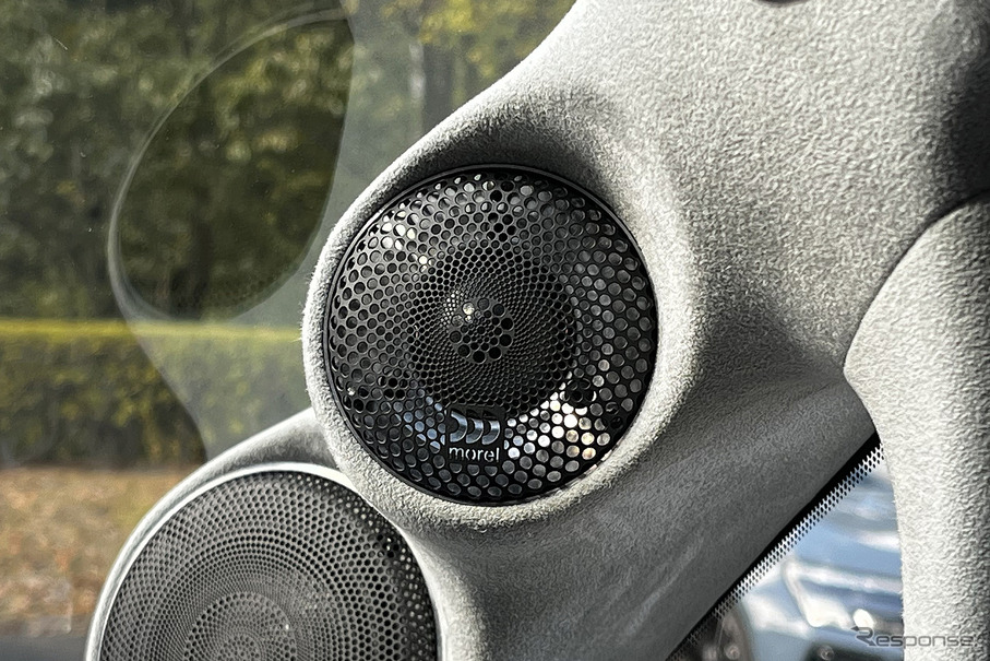 『マリノサウンド』(福井県敦賀市)にて製作されたオーディオカーの一例。