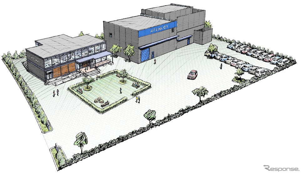 2027年完成予定の中部リンケージコモンズ