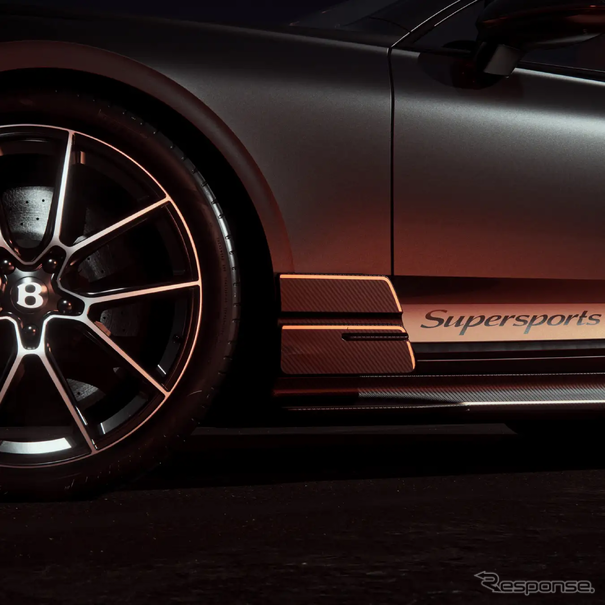 ベントレー・スーパースポーツ 新型のティザー