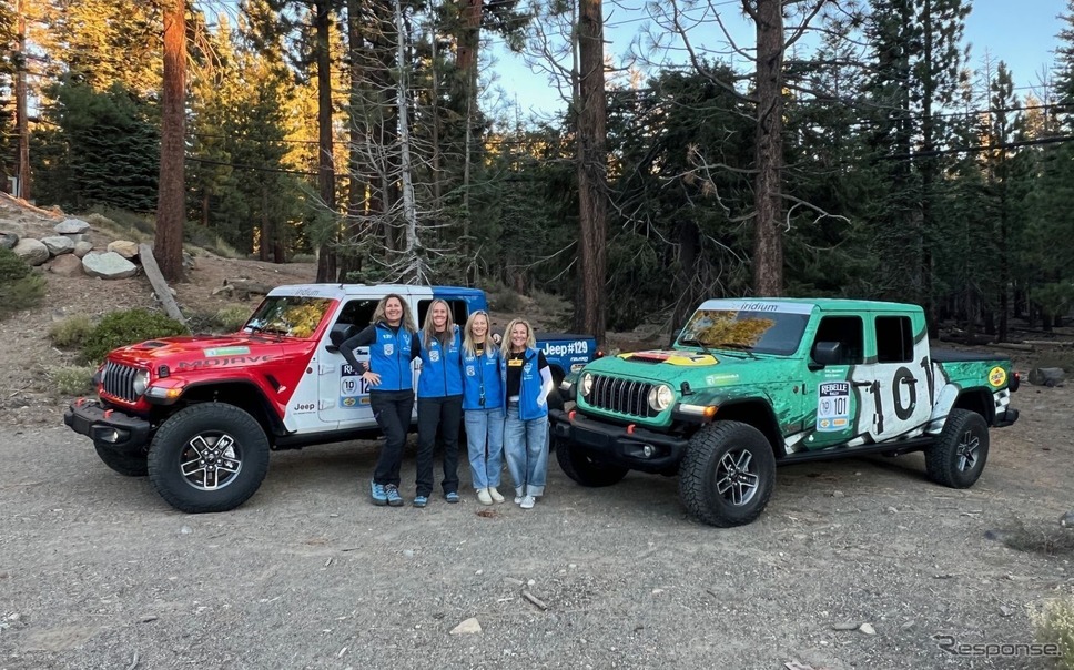 ジープ・グラディエーターが女性だけで競う第10回リベル・ラリー(Rebelle Rally)で総合優勝