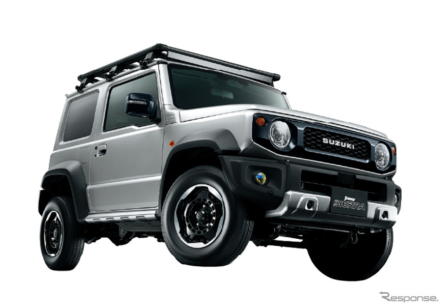スズキ『ジムニー シエラ』の純正用品装着車
