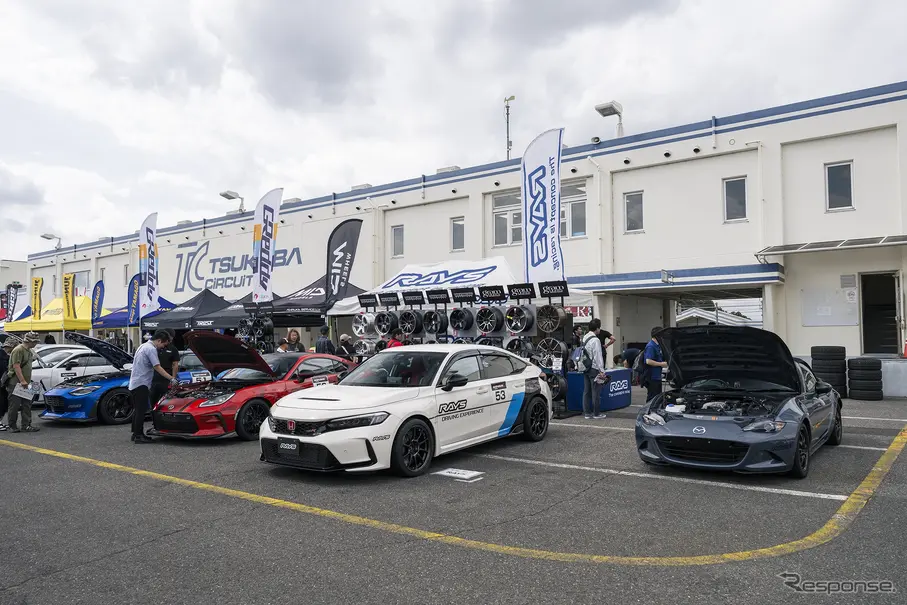 レイズ筑波サーキット同乗試乗…ハイパーミーティング2025筑波