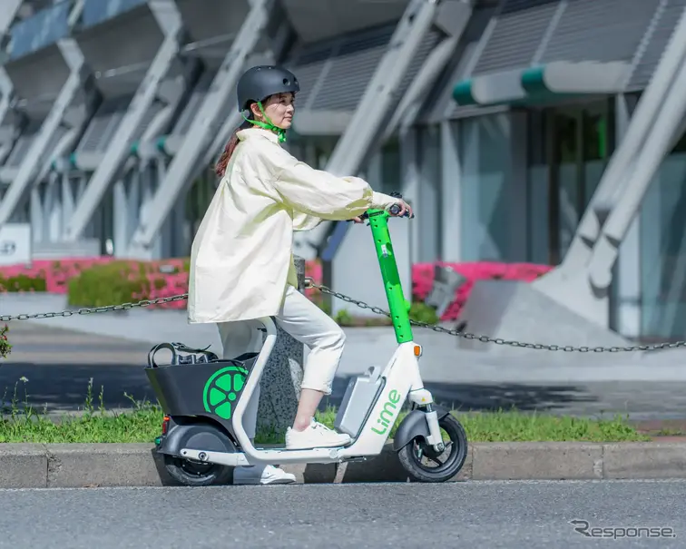 電動モビリティ「Limeラクモ」