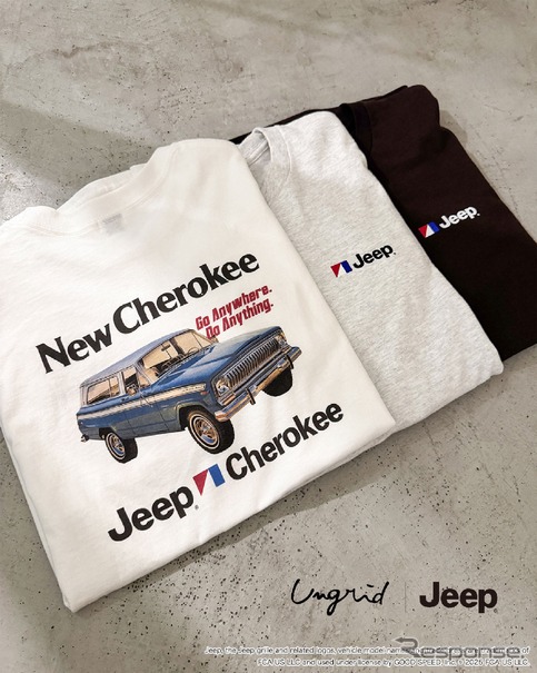 Jeep ロゴロングスリーブTee