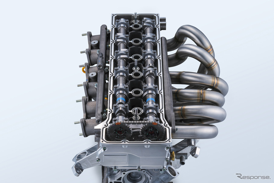 L型6気筒エンジン用DOHCシリンダーヘッド変換パーツキット 2026年モデル(NISMO試作仕様取り付け例)