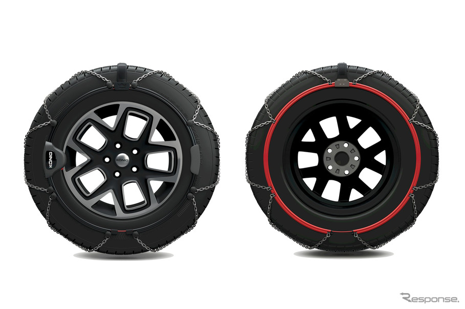 60秒で装着可能なSUV専用タイヤチェーン『Reflex Cross』