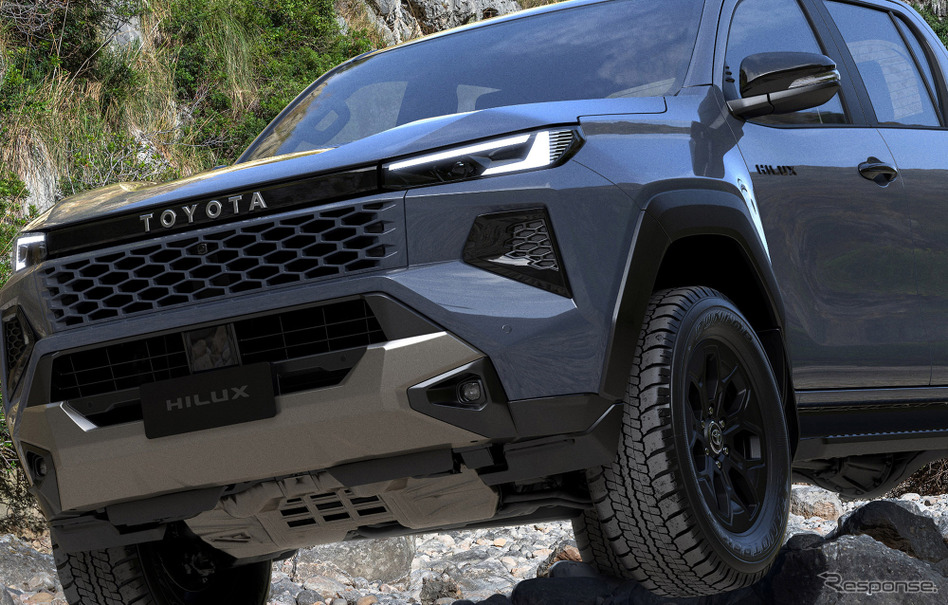 トヨタ・ハイラックス 新型 日本仕様のプロトタイプ