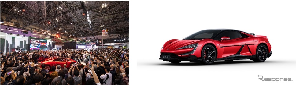 BYDヤンワンU9のダンスパフォーマンス(ジャパンモビリティショー2025)