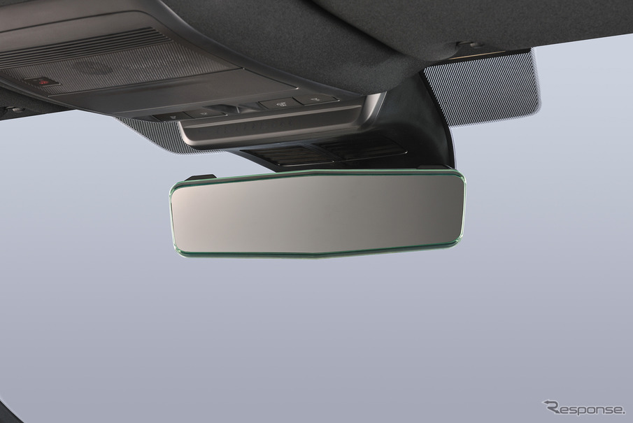 Carmate・リアビューミラーEDGE SLEEK 3000SR クローム鏡(DZ610)