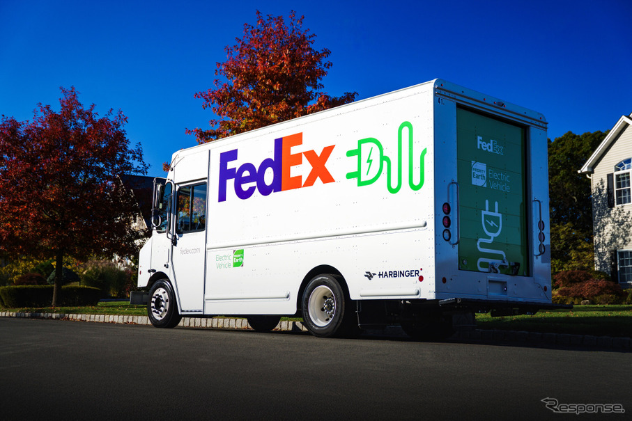 フェデックスが米Harbingerに発注したEVトラック