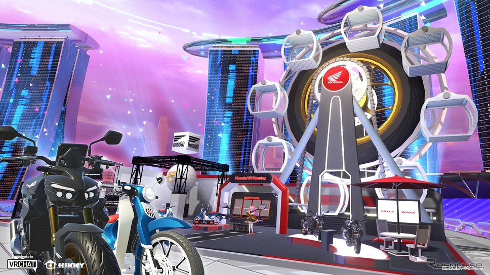 『バーチャルマーケット2025 Winter』に、ホンダモーターサイクルジャパンが初出展