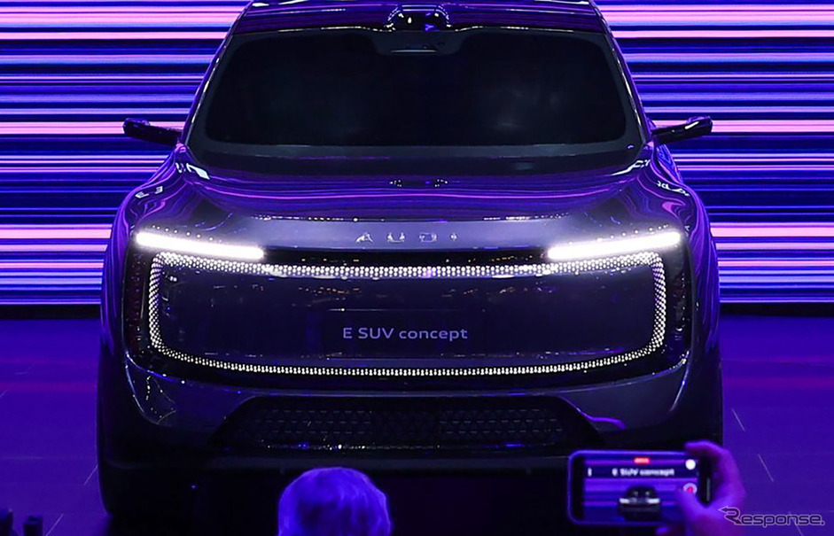 AUDI E SUV コンセプト（広州モーターショー2025）