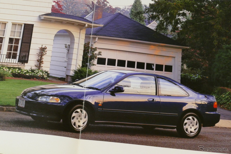 ホンダ・シビッククーペ(初代)当時のカタログ