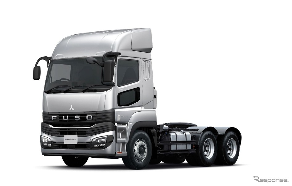 「スーパーグレート」のセミトラクタの第5輪荷重20トン車