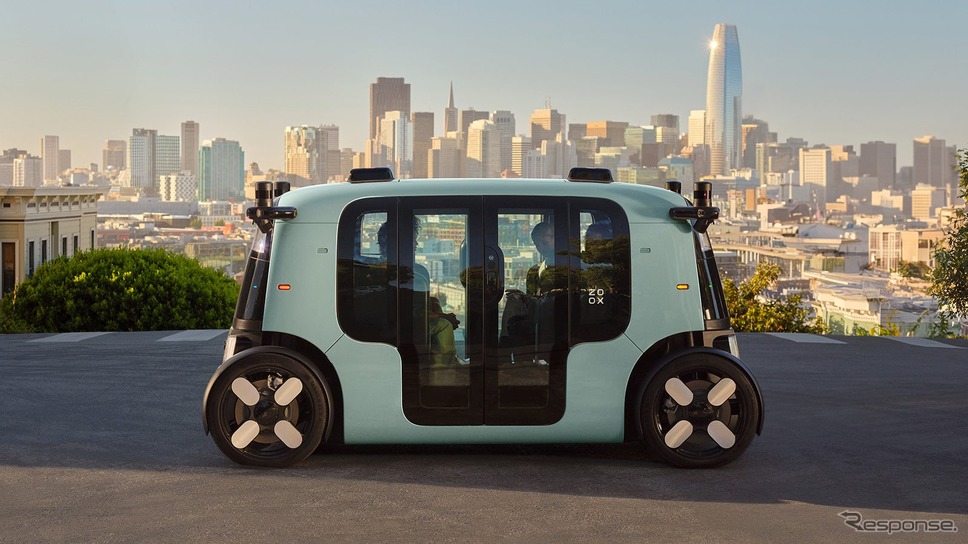アマゾン傘下「ズークス」のロボタクシー
