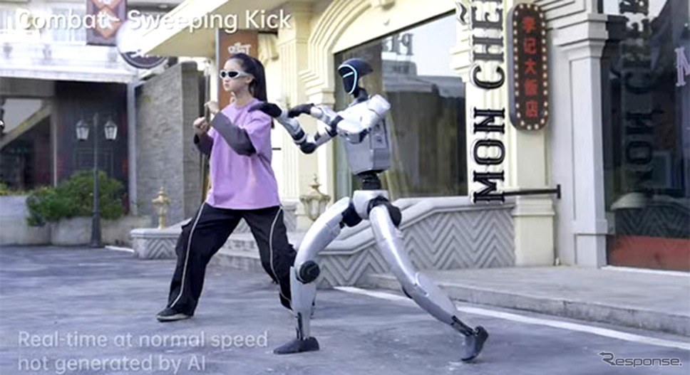 Unitreeのヒューマノイドの例