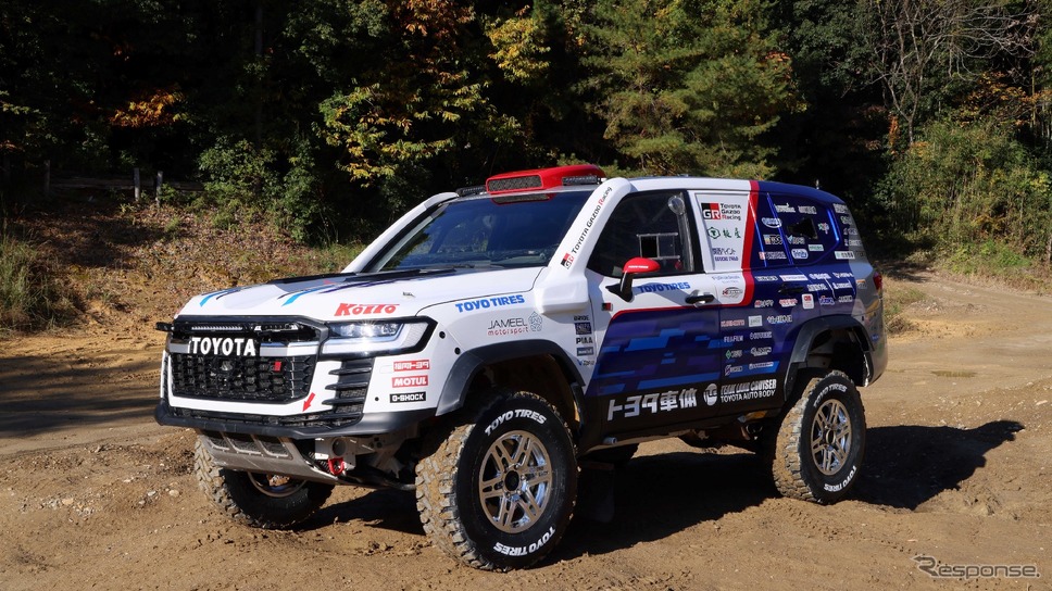 トヨタ・ランドクルーザー300 GR SPORTをベースとしたラリー車