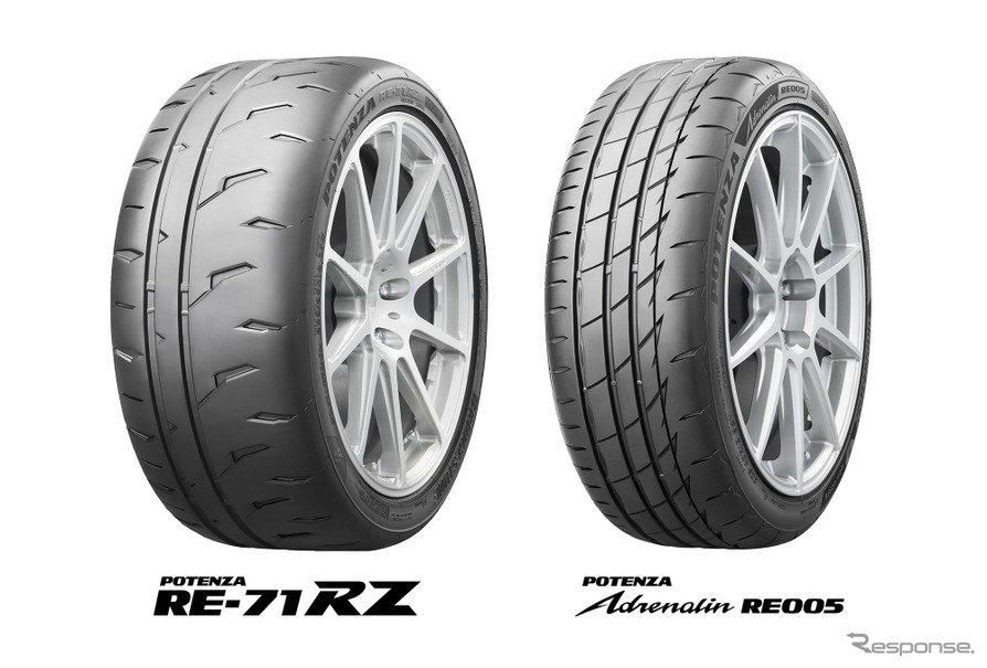 ブリヂストン「POTENZA RE-71RZ」と「POTENZA Adrenalin RE005」