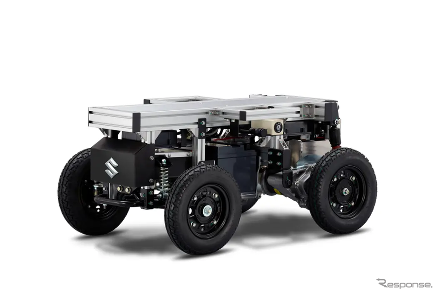 スズキが開発を進める多目的電動台車「MITRA」
