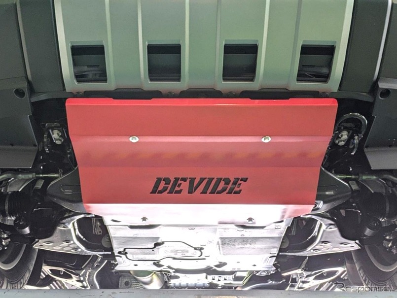 デバイド・スキッドプレート　トヨタ・ランドクルーザー250装着例