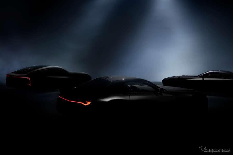 トヨタの新型スポーツカーのティザー