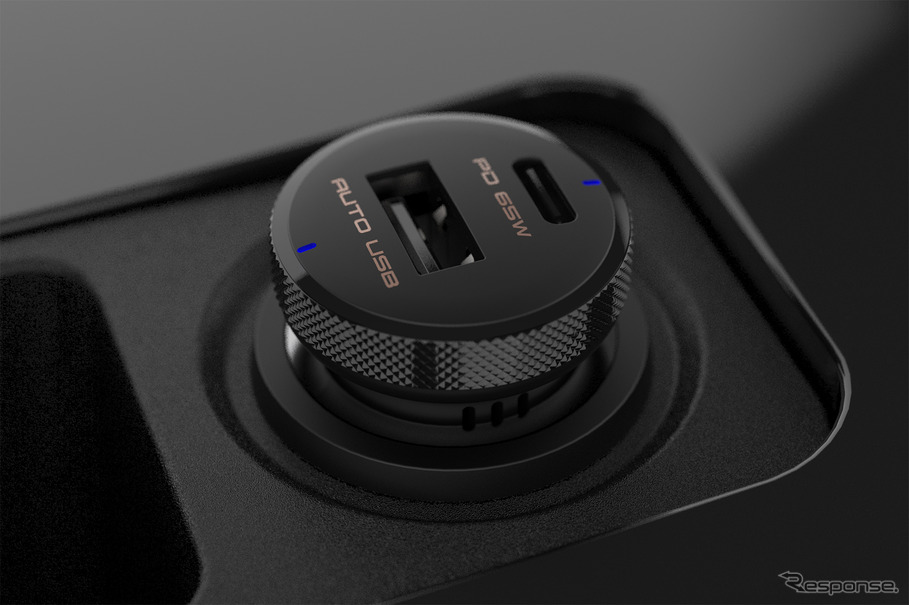 Kashimura・DC-PD65W USB 2ポート コンパクト(DC-073)