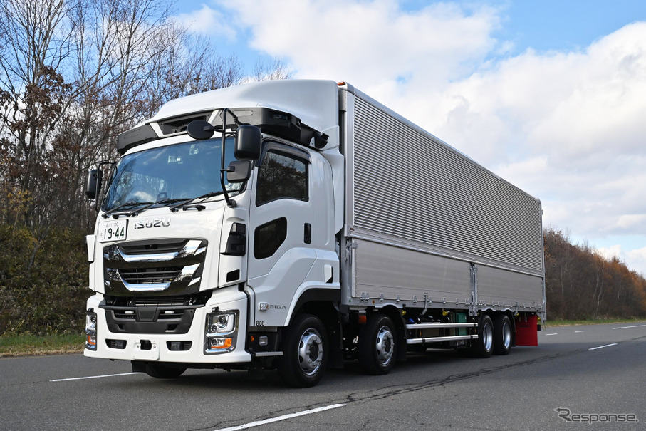 いすゞの「自動運転レベル4」トラック