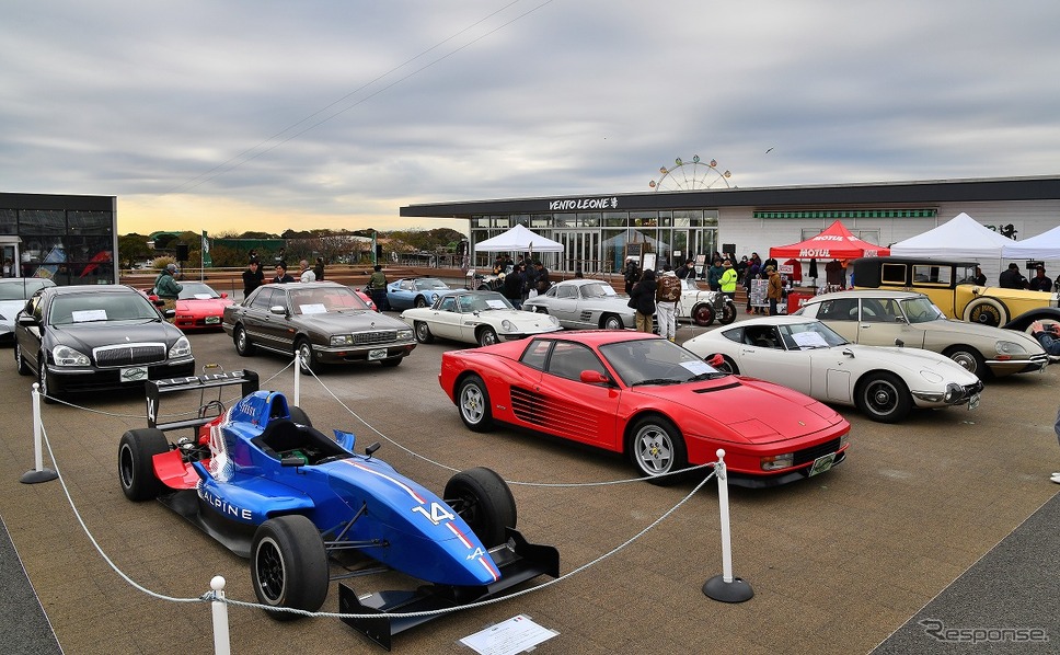 三浦半島に集まる名車たち@ソレイユの丘