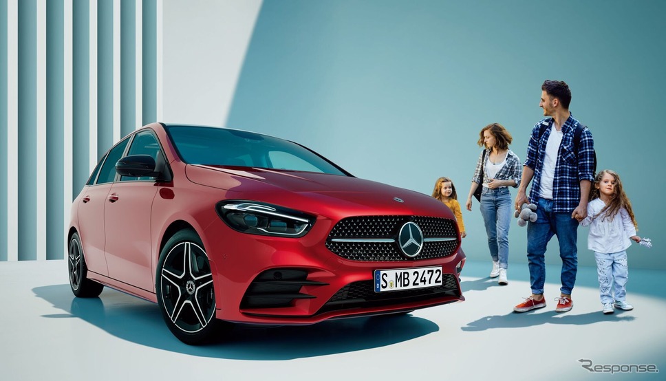 メルセデスベンツ『Bクラス』、「Urban Stars」追加…AMGライン標準装備で575万円から