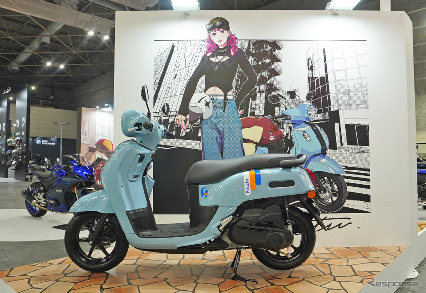ヤマハがサプライズ公開した125ccスクーター、ファッジオ