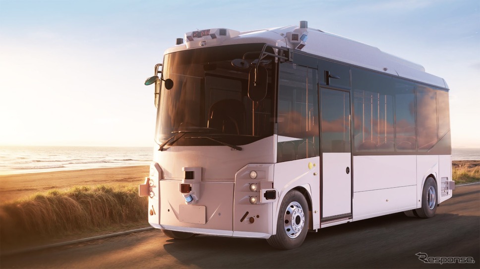 ティアフォーの自動運転機能対応の新型EVバス『Minibus 2.0』（参考）