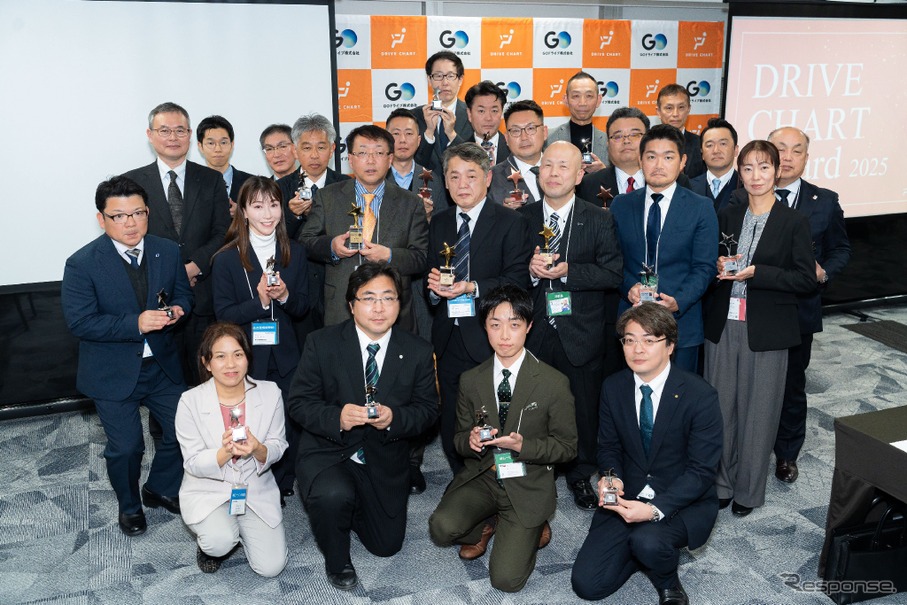 AIドラレコによる事故削減の取り組みを表彰する「DRIVE CHART Award 2025」受賞企業