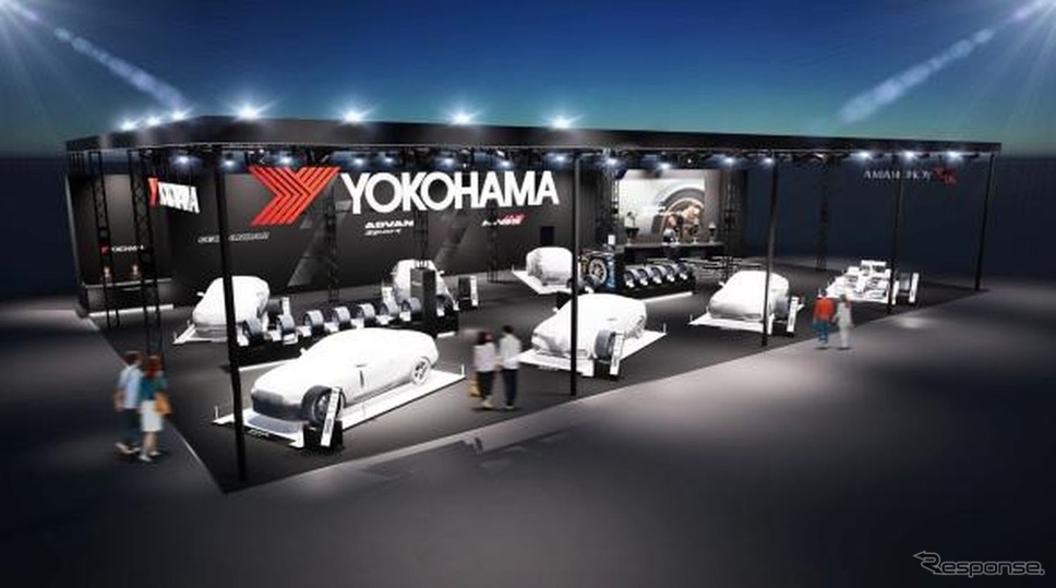 横浜ゴムの東京オートサロン2026ブースイメージ