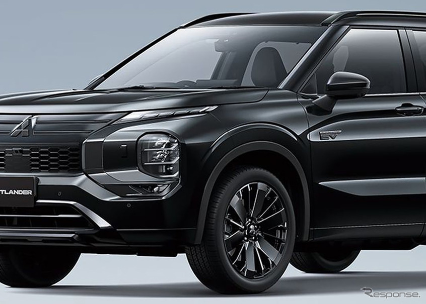 三菱『アウトランダーPHEV』の「BLACK Edition」