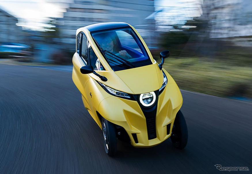 都市型小型EV RideRoid『Lean3』