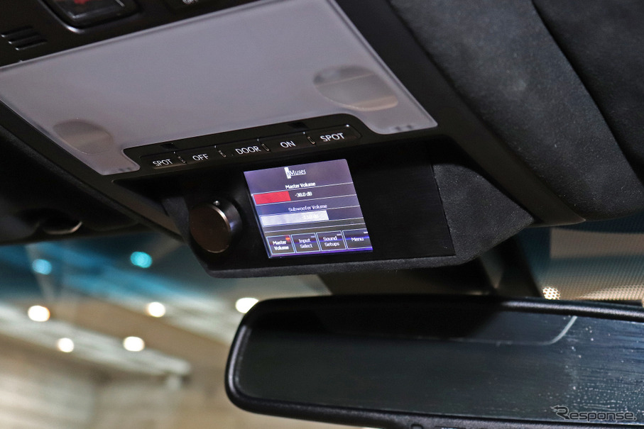 「DSP」が搭載されたオーディオカーの一例（製作ショップ：アミューズ＜広島県福山市＞）。