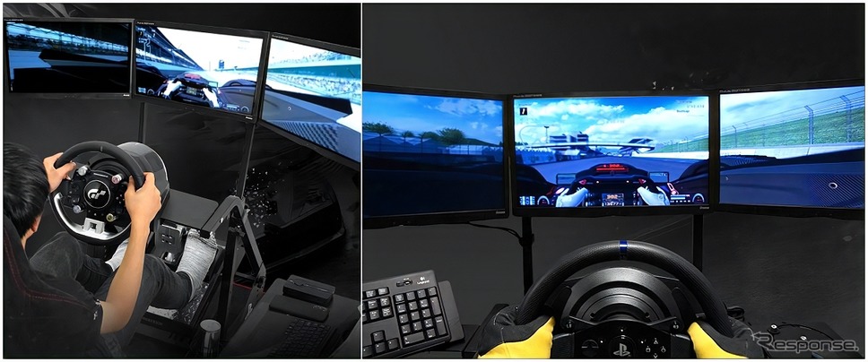 富士スピードウェイでレーシングシミュレーター + ドライビングアドバイスで顧客満足度を高める実証実験