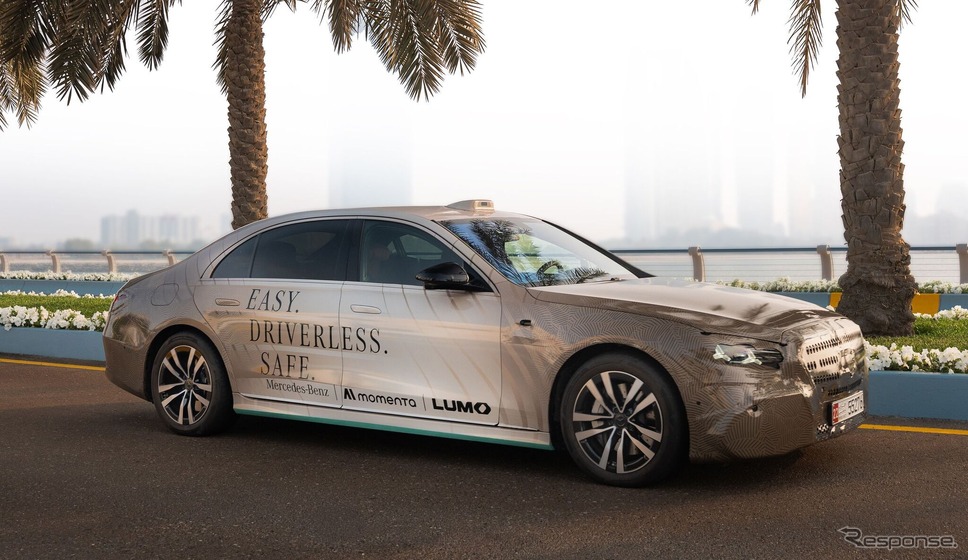 メルセデスベンツ『Sクラス』改良新型のプロトタイプ