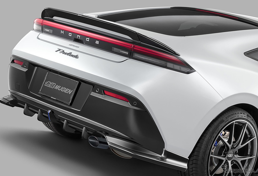 「Gliding Sports Coupe」をコンセプトとして開発した無限パーツ装着車「MUGEN PRELUDE」