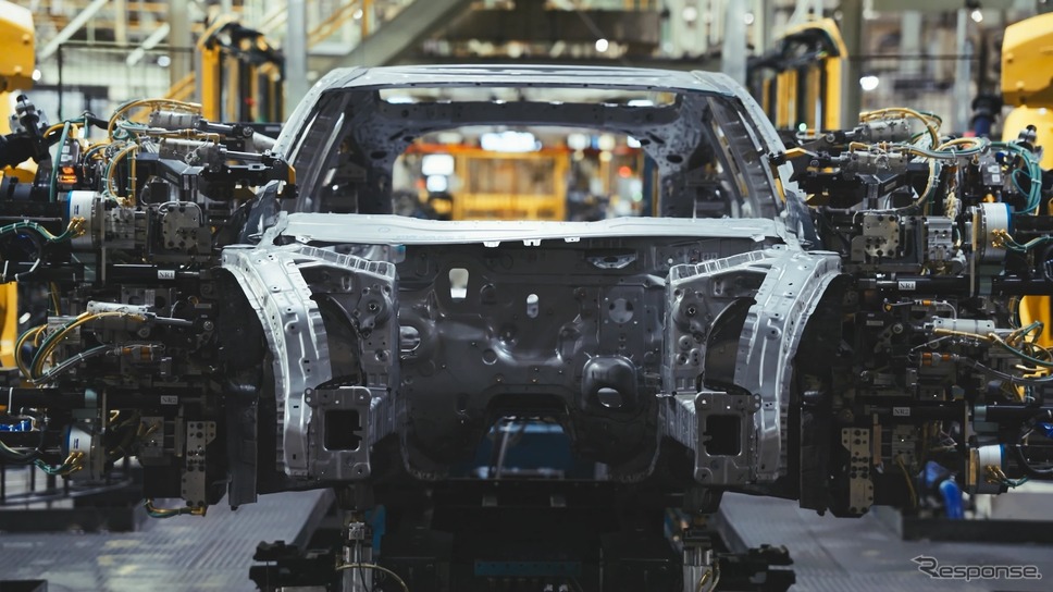 ソニー・ホンダモビリティ、生産ラインでのAFEELA 1試作を実施